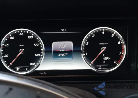 2016 Mercedes-Benz S 550 из США, поврежденный, VIN WDDUG8CB7GA214602